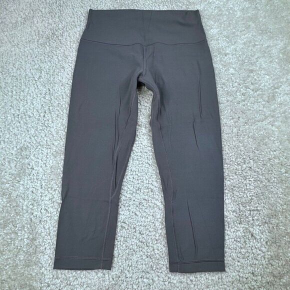 Lululemon Align High Rise Crop Legging Nebula Gray - Picture 2 of 11